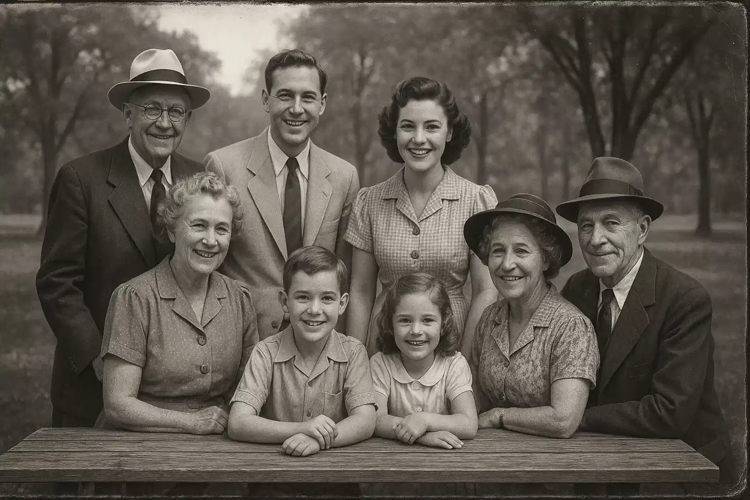Original Black And White Photo To Color image